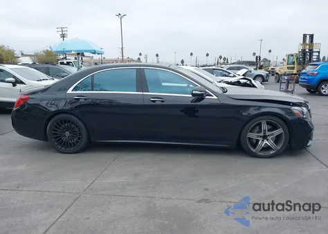 2018 Mercedes-Benz S-Class S 560 z USA, uszkodzony, nr VIN WDDUG8DB1JA406748